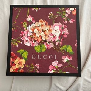 Floral Gucci Belt